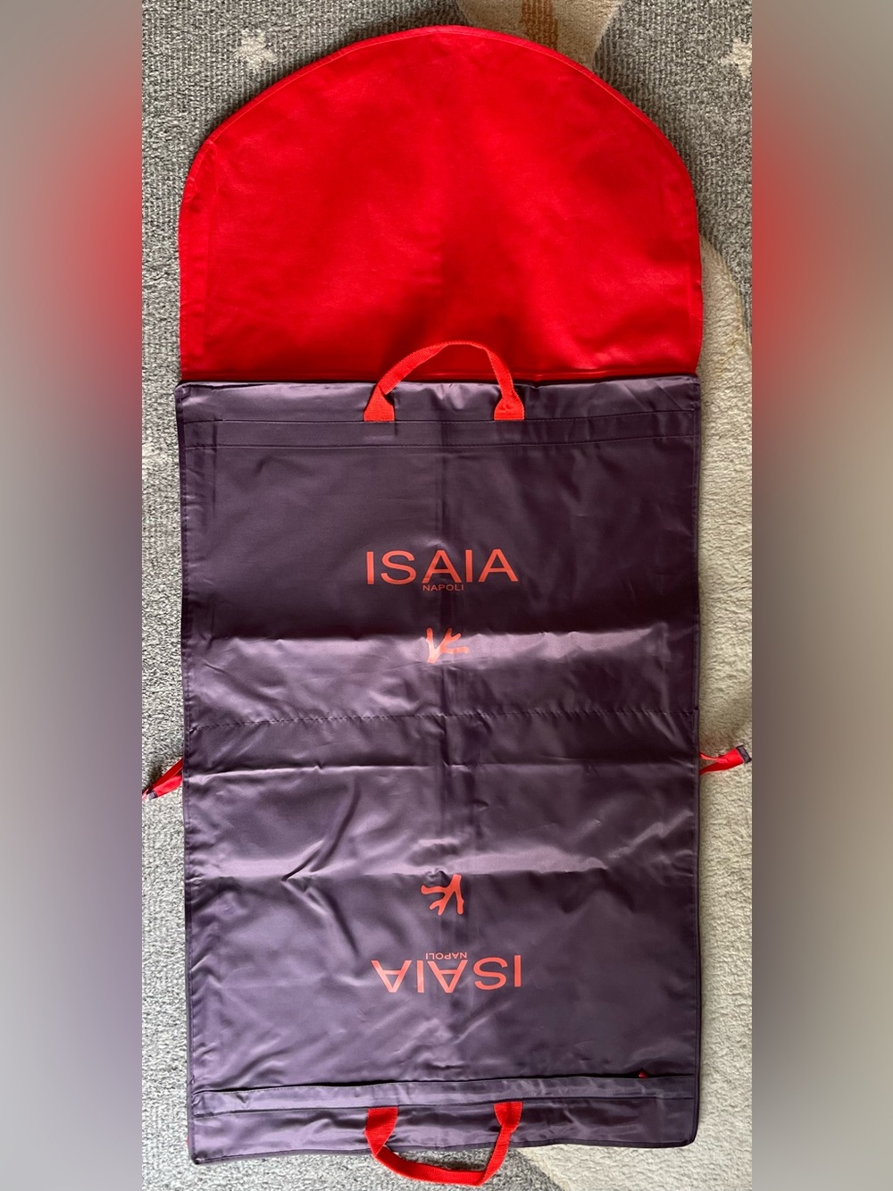 Isaia garment bag